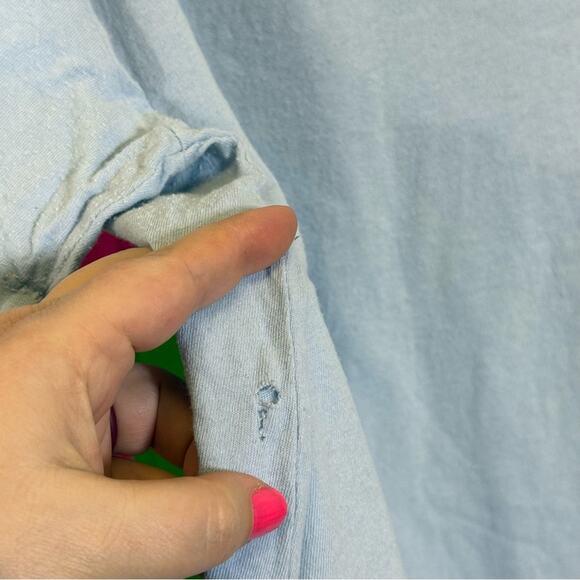 Old Navy Light Blue Tee - Size XXL. In good used condition! Grateful Dead - Picture 7 of 8